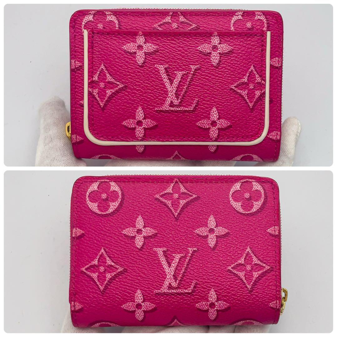 極美品】✨ルイヴィトン ✨ モノグラム 財布 ピンク 保存袋付き