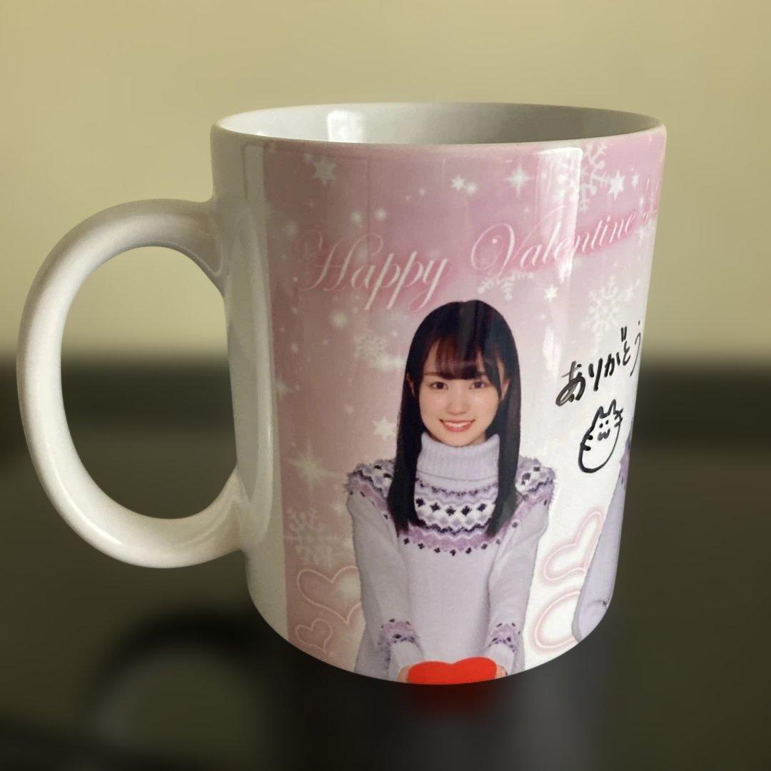 ケ*ウ様 乃木坂46 賀喜遥香 マグカップ 直筆サイン入り Mobileキャンペ