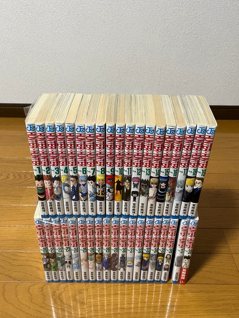 HUNTER×HUNTER ハンターハンター　1〜38巻　全巻セット HUNTER×HUNTER ハンター×ハンター コミック 1-38巻セット (集英社