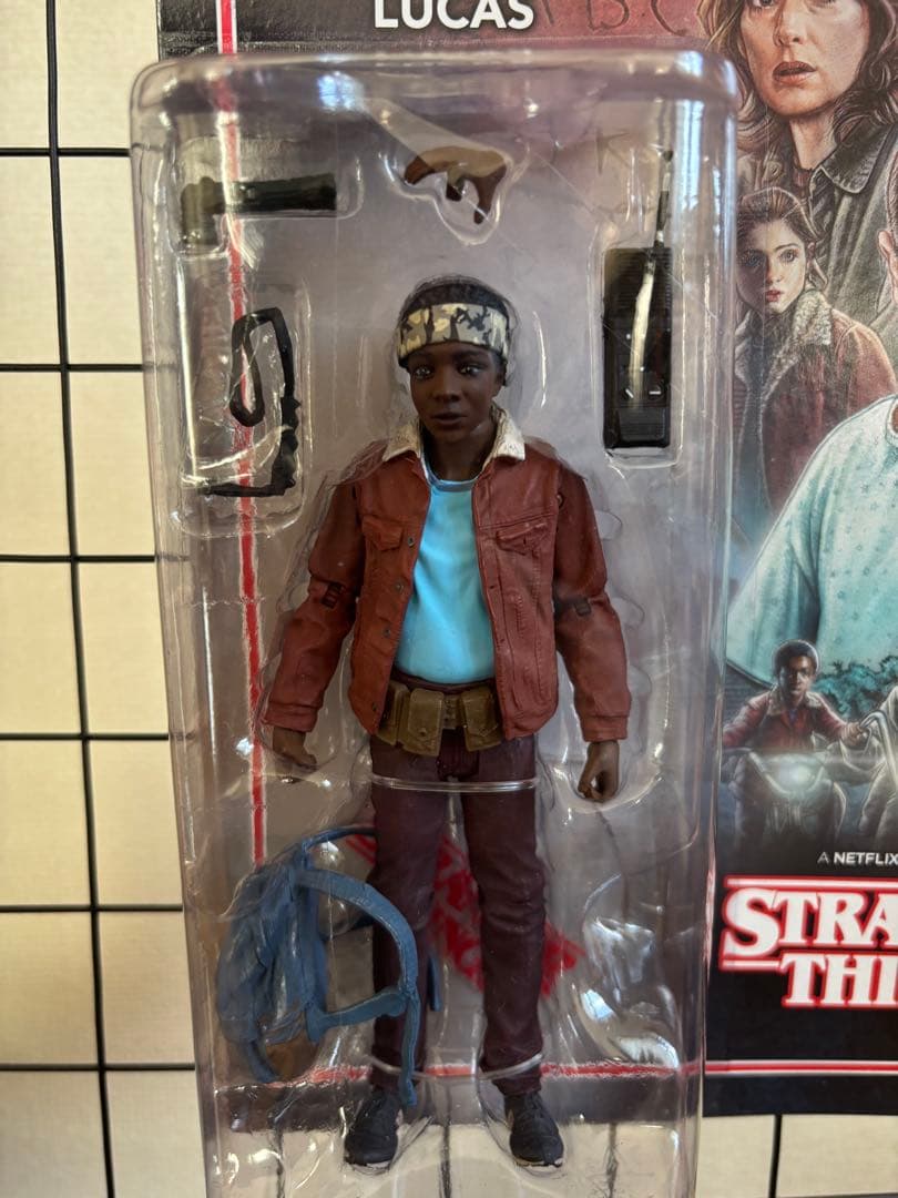 ストレンジャー・シングス ルーカス アクションフィギュア