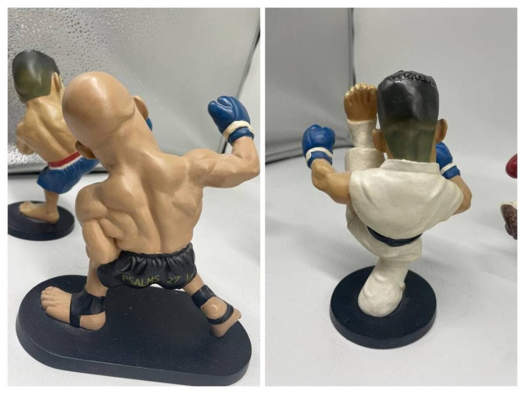 K-1戦士フィギュア5体セット・今は販売されてないレアモノ！