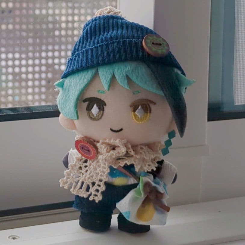 ジェイド・リーチ 実験服 ツイステ ぬいぐるみ 洋服セット ツイステ