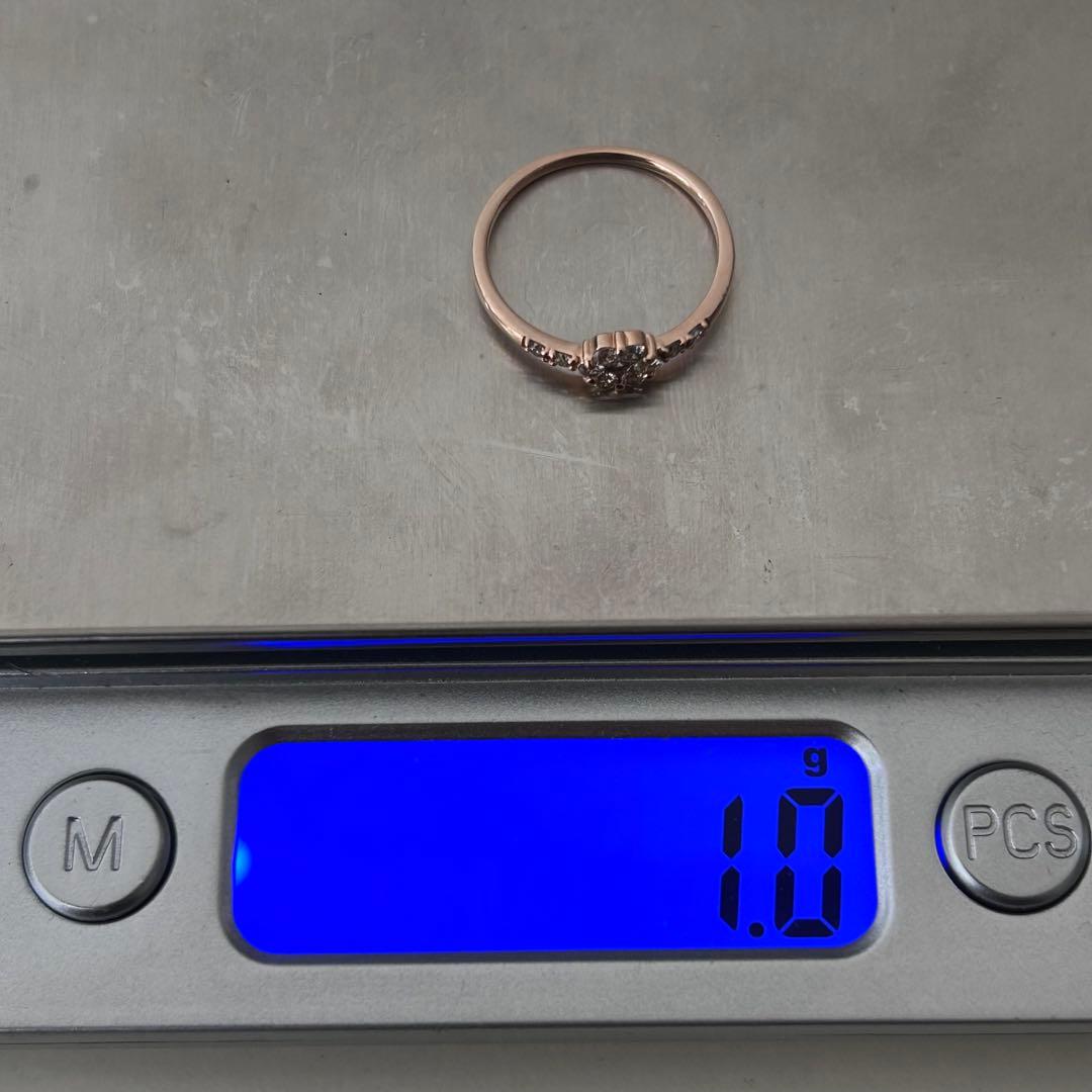 エステール ダイヤモンド リング K10 10金 指輪