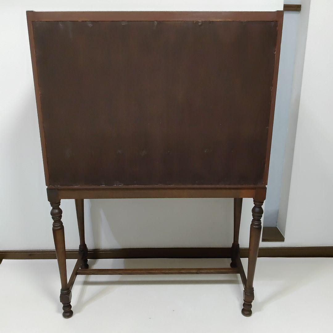 希少 神戸洋家具 メープル不二屋 ライティングビューロー マホガニー