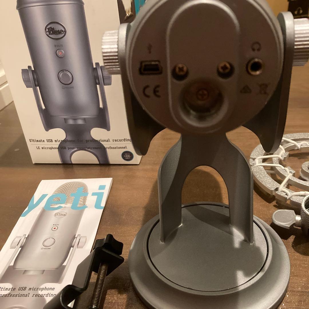Blue Yeti ゲーミングマイク スペースグレイ