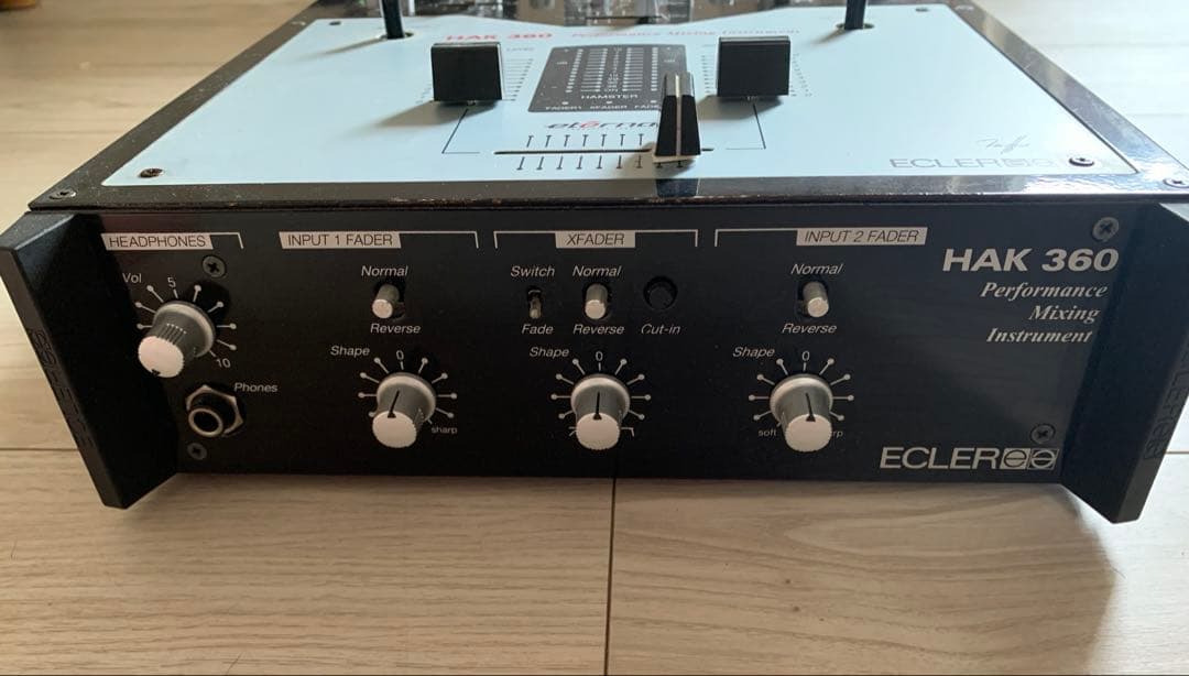 ECLER HAK 360】希少 DJミキサー｜希少 バトルDJミキサー ECLER HAK