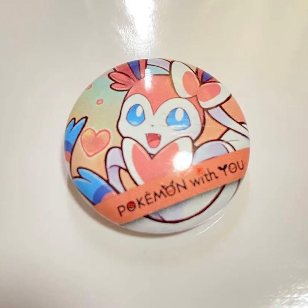 ポケモン 缶バッジ with YOU ビクティニ イーブイ ニンフィア - メルカリ