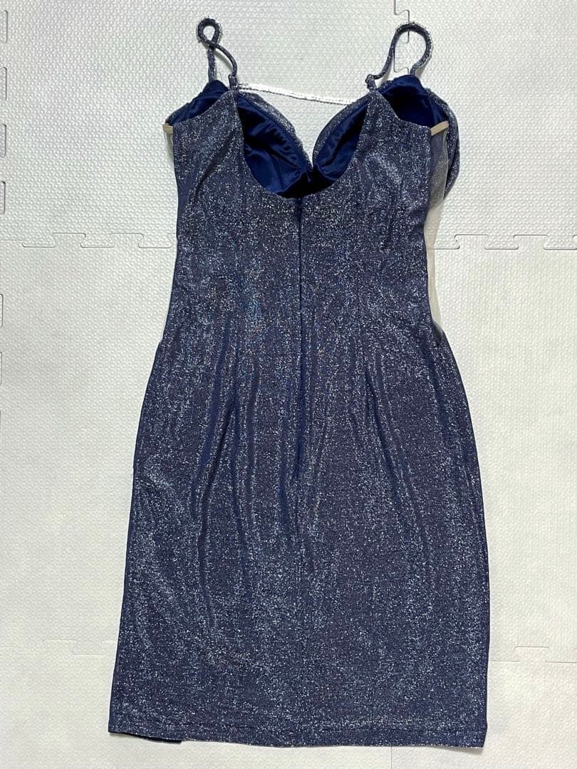 JEWELS ジュエルズ キャバクラ ドレス チェーン ビジュー ラメ