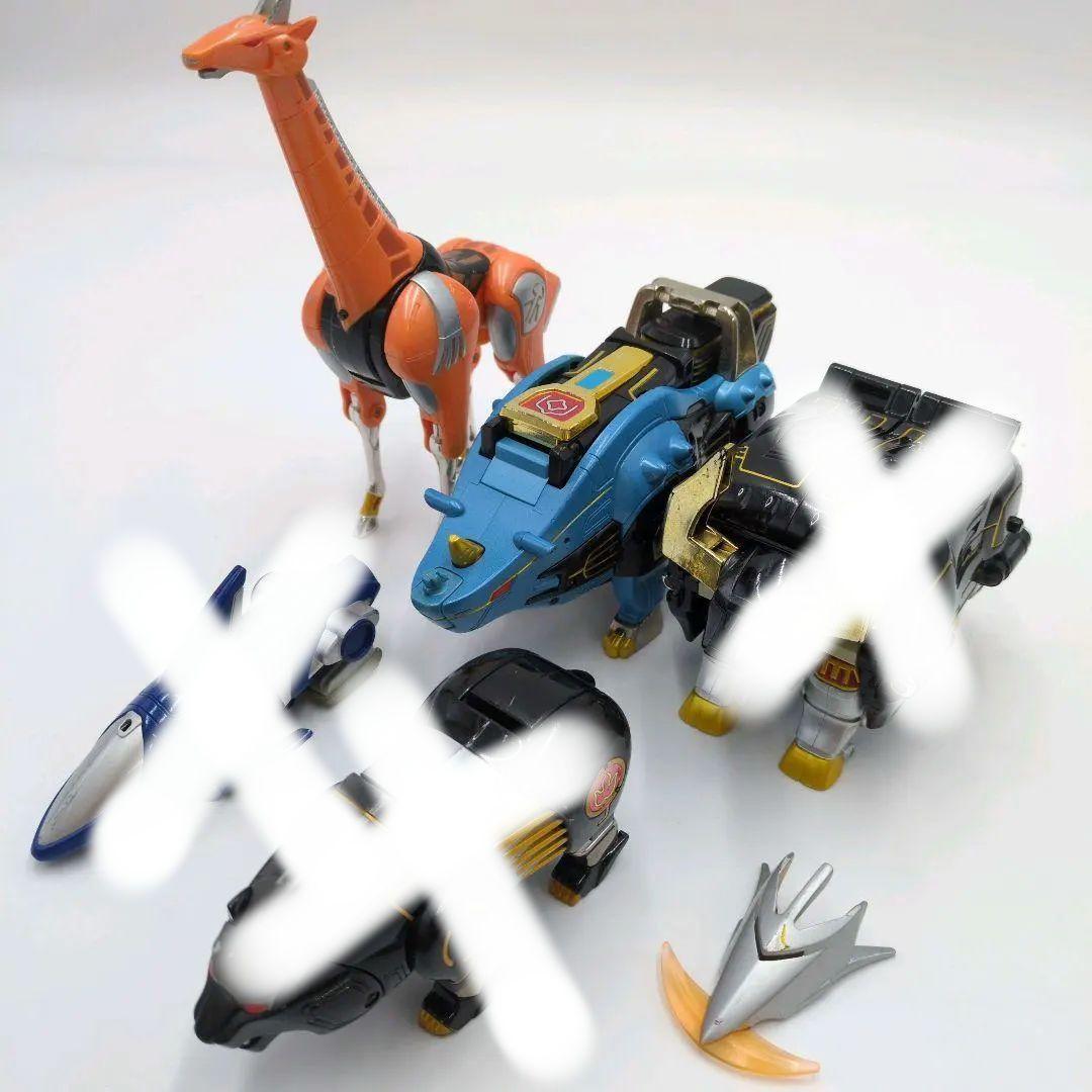 希少 百獣戦隊ガオレンジャー パワーアニマル 5体まとめ売り 当時品