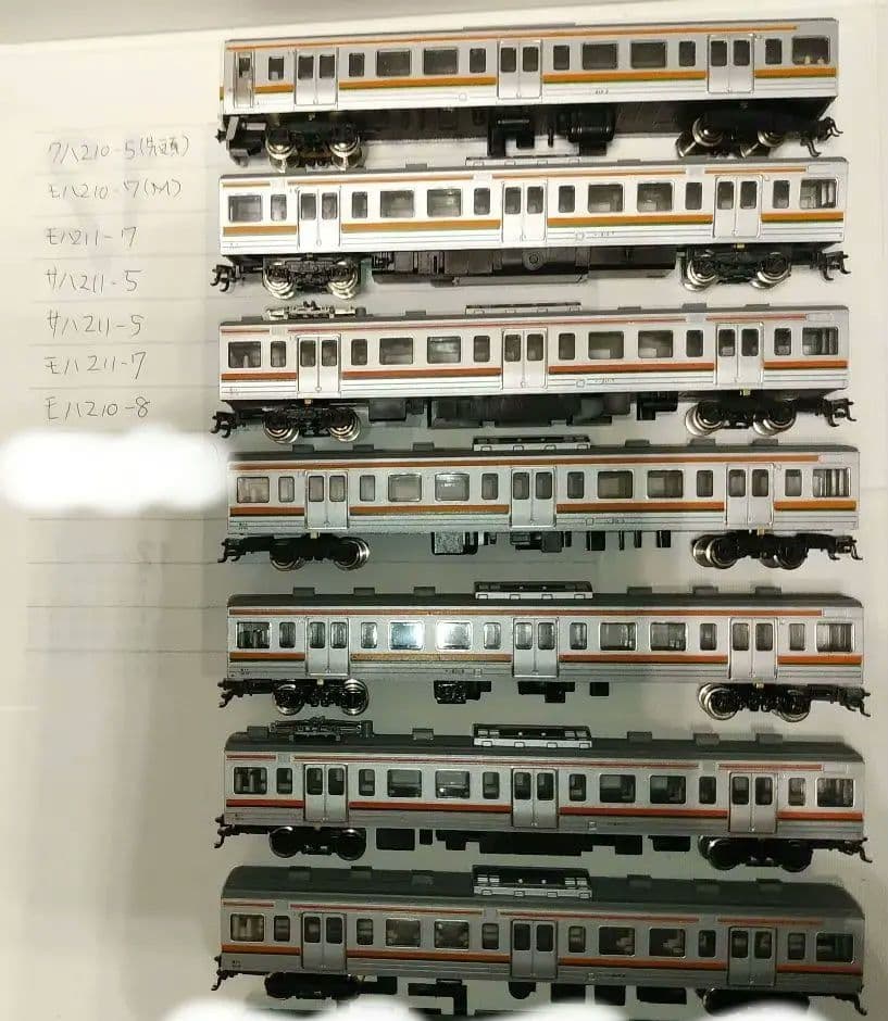 KATOカトー　211系8両セット　密自連カプラー仕様 KATOカトー 211系8両セット 密自連カプラー仕様 KATOカトー 211系7両