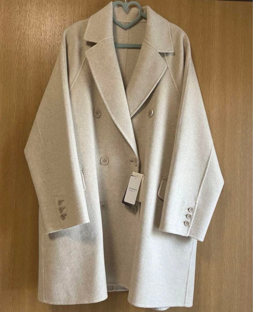 Plage ハミルトンダブルミディコート ベージュ 36 タグ付 - メルカリ