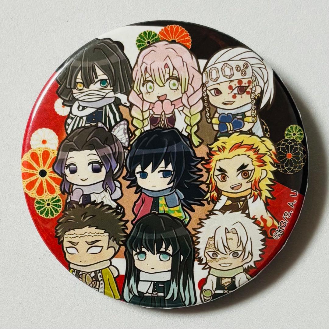 鬼滅の刃 クリスマス プリロール 柱集合 缶バッジ 冨岡義勇 煉獄杏寿郎