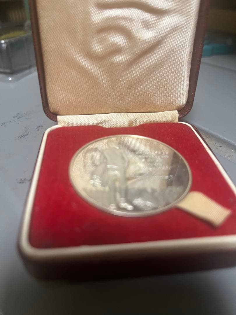 フランクリンミント ジョン F ケネディ プルーフ 銀貨 ? メダル？ ケース入