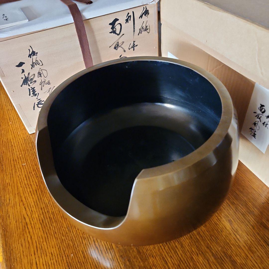 茶道具 四世 一ノ瀬宗辰釜師 面取風爐 新品たのメ-ル便使用 - メルカリ