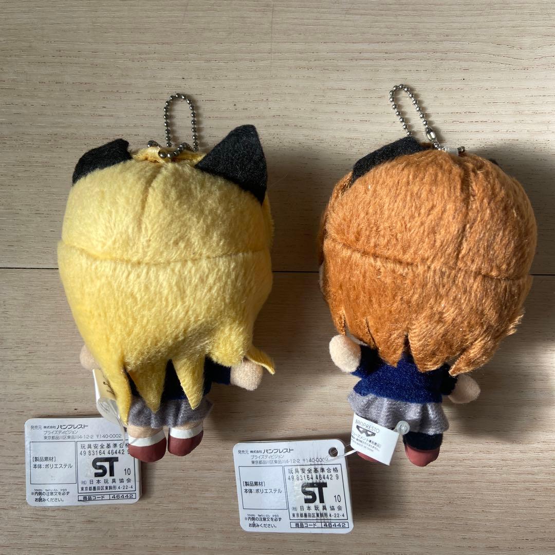 けいおん！　ボールチェーン付ぬいぐるみ　猫耳バージョン　平沢唯　非売品