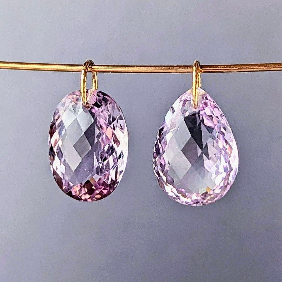 ♢N♢K18 大粒ローズドフランス ネックレスチャーム ペンダントトップ