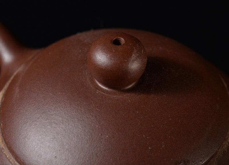 中国 紫砂 朱泥 急須 茶壷 在銘 M R5365E 美術品・アンティーク