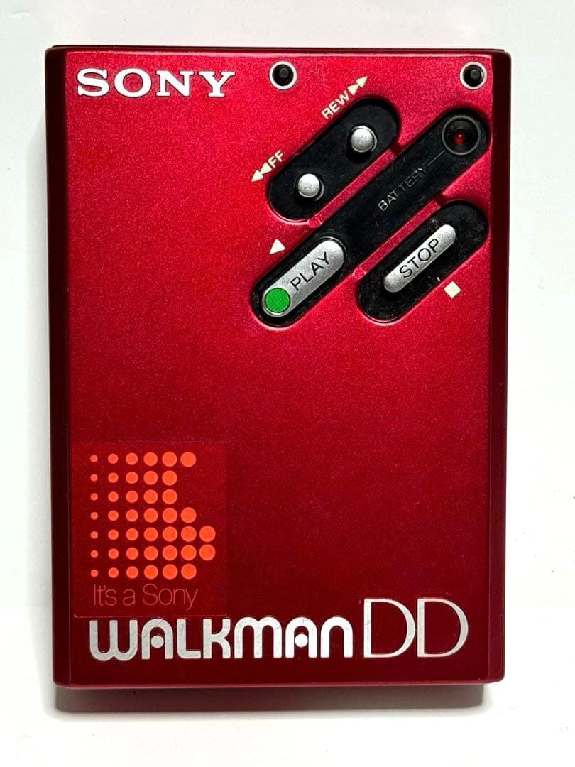 SONY Walkman WM-DD ウォークマンDD レッド ジャンクSONY ウォークマン