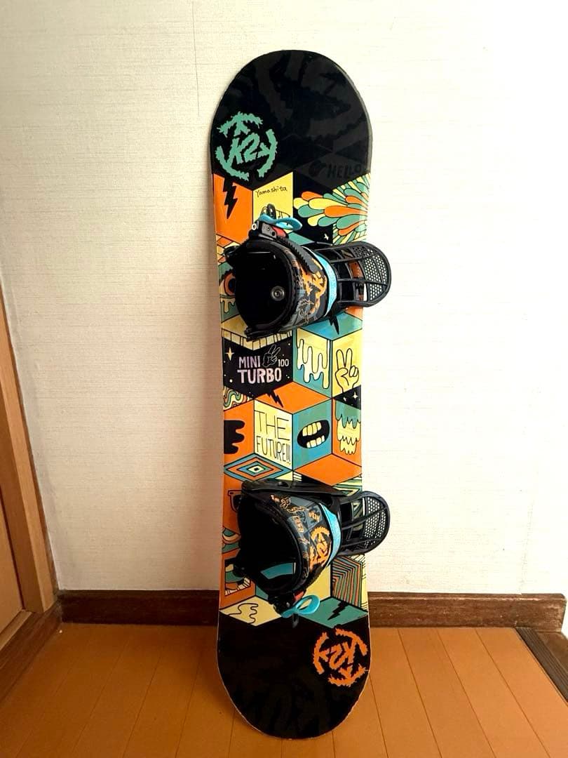 超メルカリ市終了後は値上げ予定」 K2 キッズスノーボード3点セット