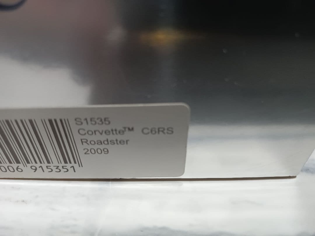 1/43 スパーク　シボレー　コルベット　C6RS ロードスター　ミニカー