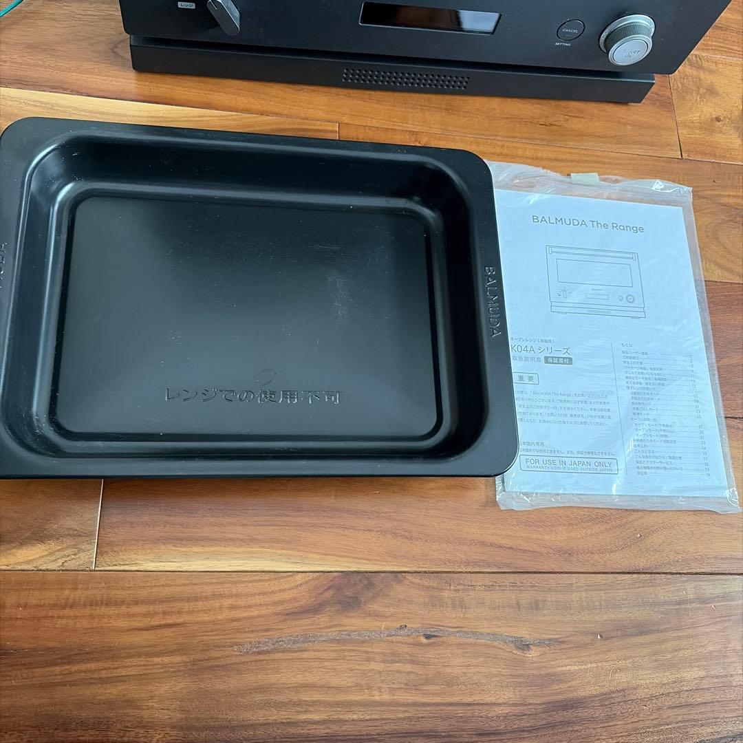 ジャンク】BALMUDA The Range K04A-BK オーブンレンジ - メルカリ