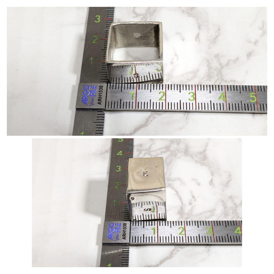 セルジュトラヴァル　東西南北　リング　シルバー　スクエア