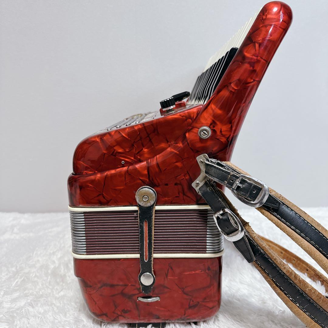 希少トンボTOMBOアコーディオン34鍵盤MUS 1307初心者