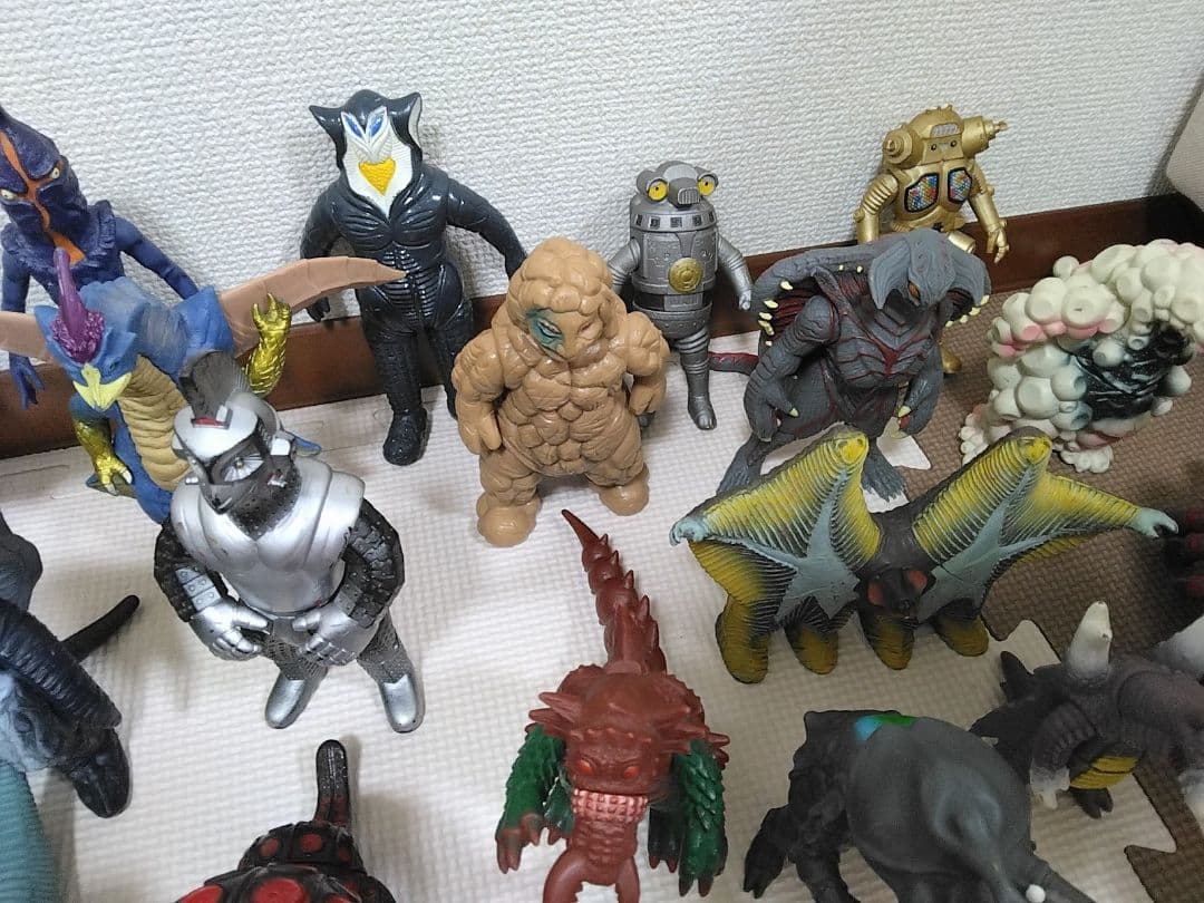 ウルトラ怪獣ソフビ40体まとめ売り/80サイズ/フィギュア/送料込み