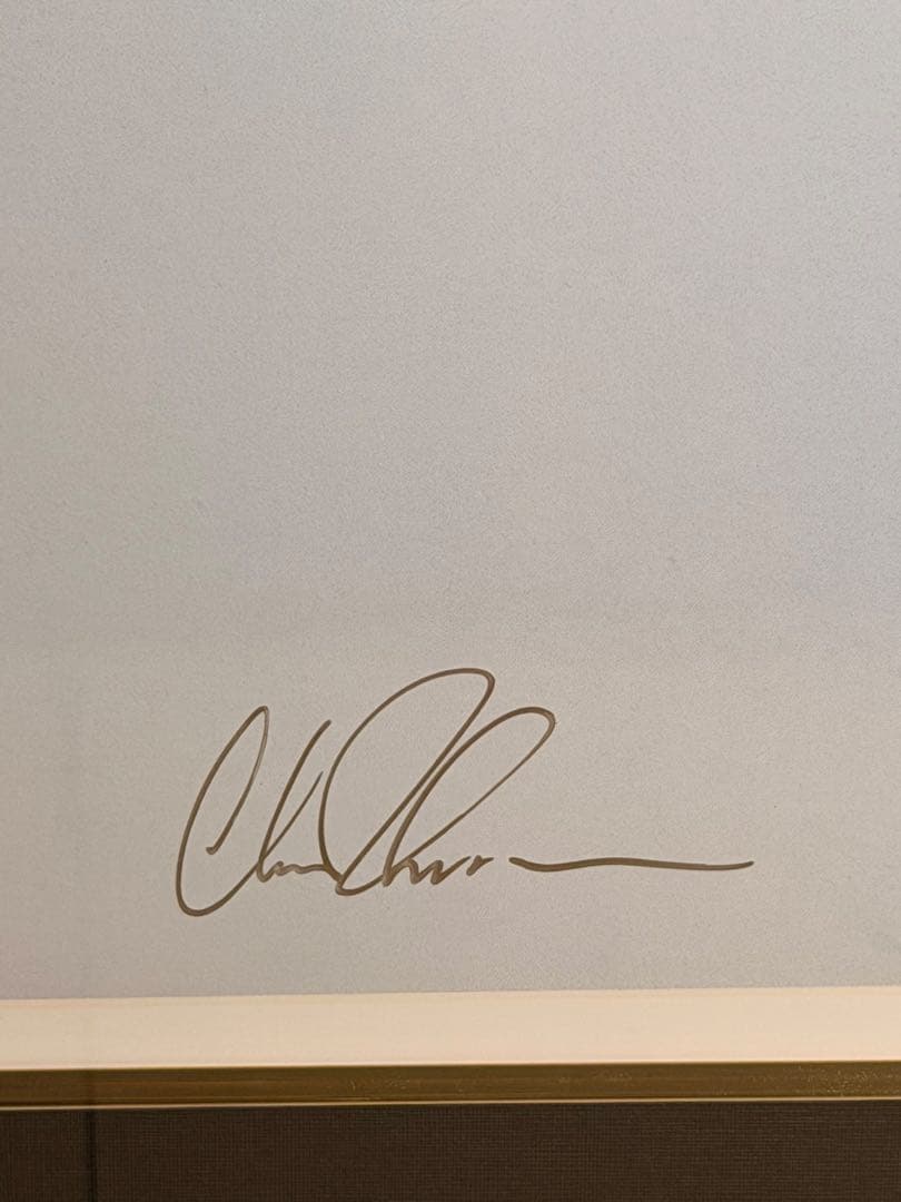 クリスチャン・リース・ラッセン 「ドルフィン 」 ミクスドメディア