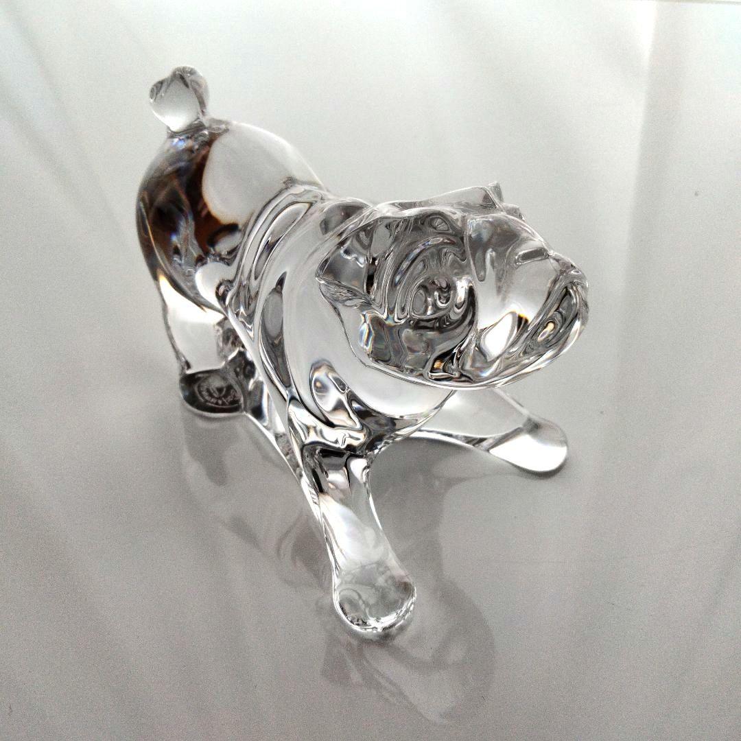 新品】バカラ 犬 ドック 動物 置物 パグ ブルドック ボストンテリア