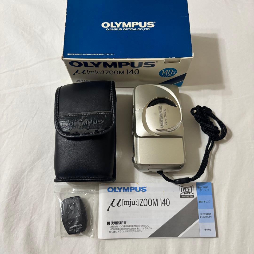 OLYMPUS μ zoom140 Mint] Olympus μ Mju Zoom 140 Deluxe Point & Shoot Film Camera 38