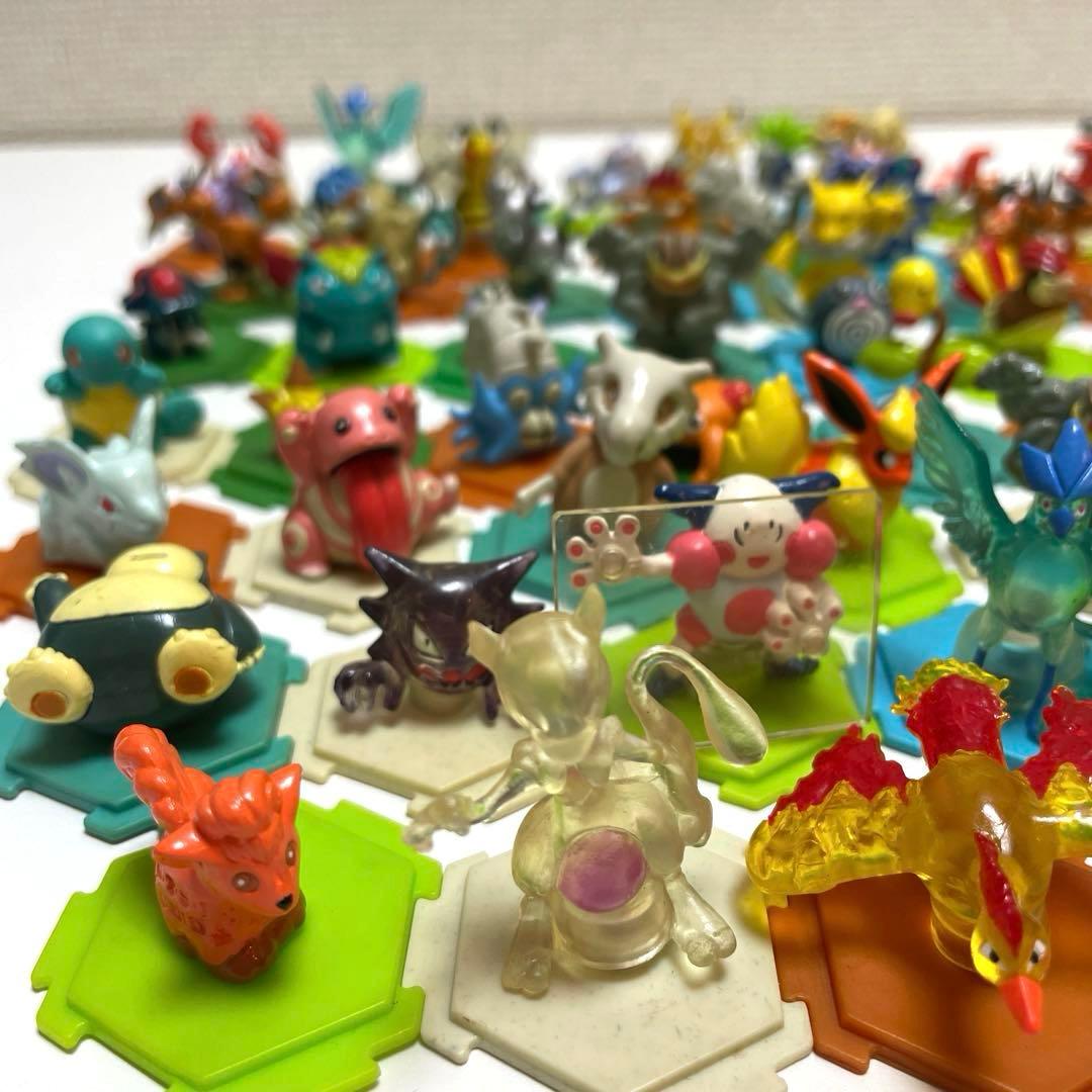 ポケモンフルカラーコレクション57体まとめ売り台座付き 初期 当時品