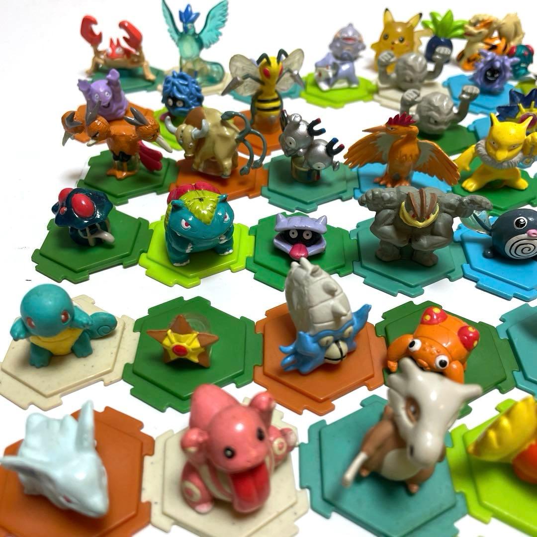 ポケモンフルカラーコレクション57体まとめ売り台座付き 初期 当時品