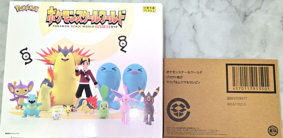 新品未開封☆ポケモンスケールワールド ジョウト地方セット&マツバ