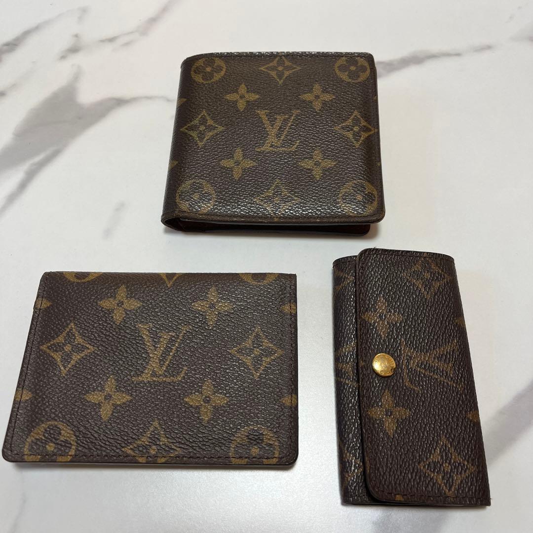 ルイヴィトン【3点セット】財布・キーケース・パスケース ルイヴィトン