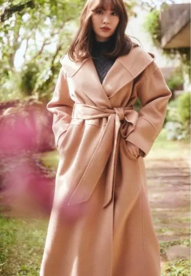 herlipto ロングコートcloud