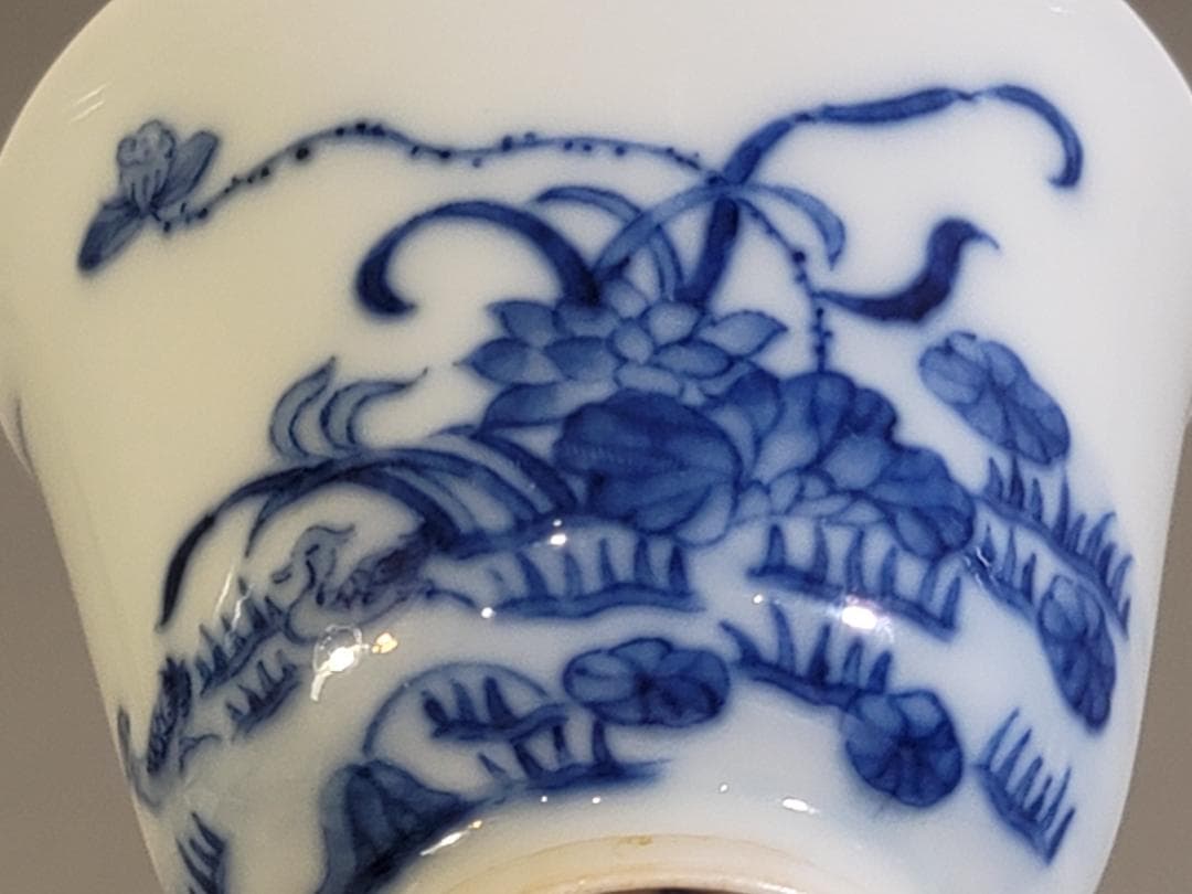 中国 青花花鳥 碗 盃 DT447 - winetouritalia.com