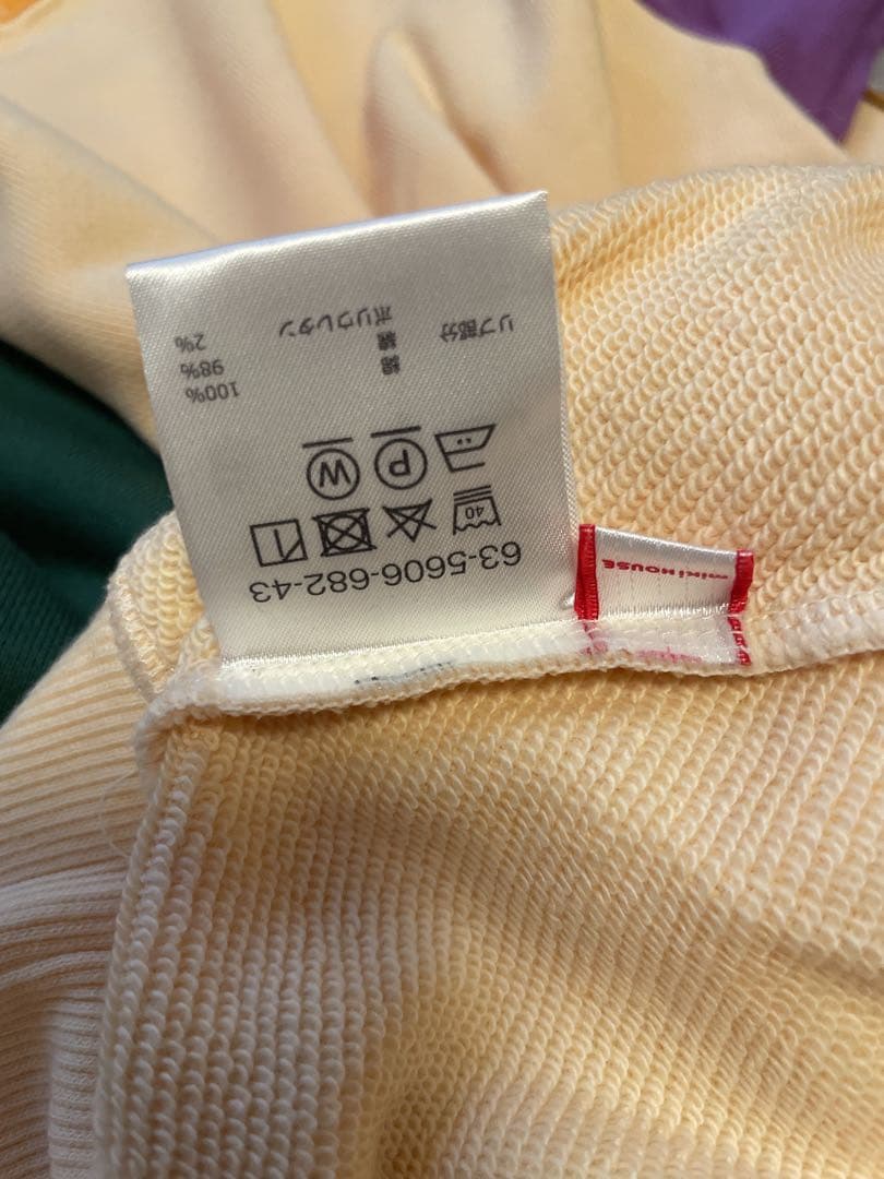 【新品未使用】DOUBLE.B カラフルトレーナー 120cm