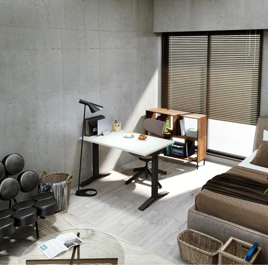 新品未使用 コクヨ 昇降デスク スタンジットダブル 135×67.5