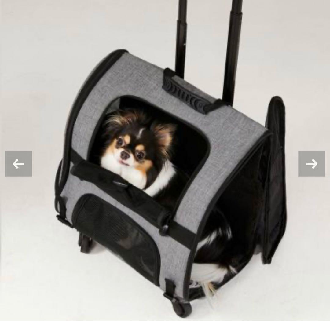 エアバギーフィット 犬 ペットキャリーバッグ ブラック 黒 耐荷量10kg