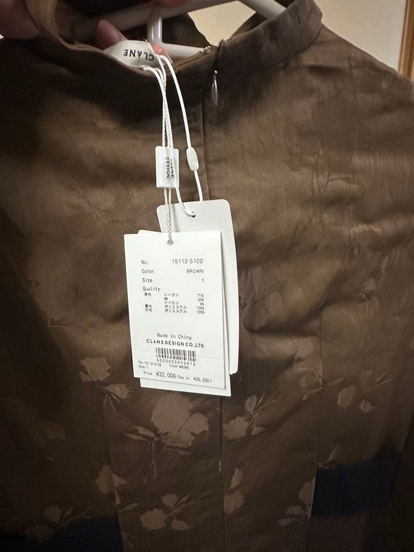 スーツ・フォーマル・ドレス CLANE vintage flower satino