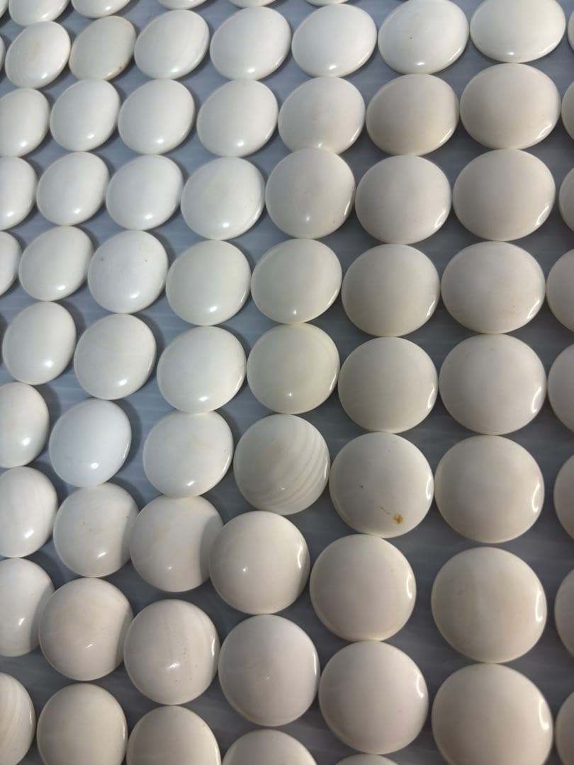 囲碁 碁石 蛤 177個 那智黒 168個 ケース付き　洗浄済み ハマグリ