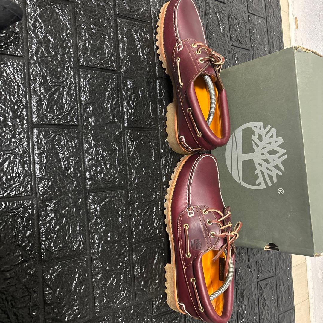 ティンバーランド ズ 3eye クラシックラグ 、バーガンディ