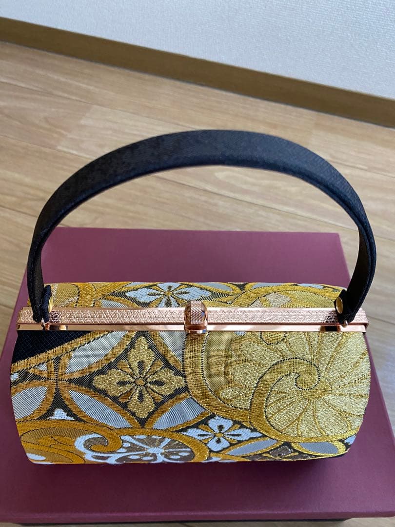 成人式　和装バッグ　草履　セット　日本製