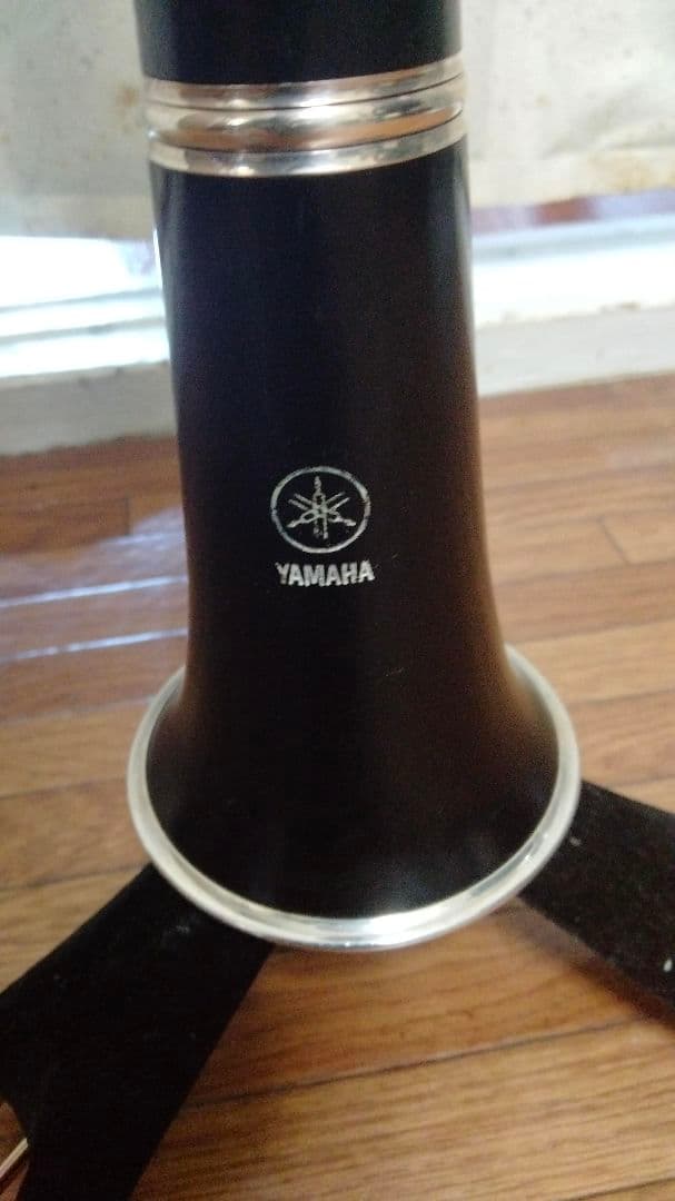 クラリネットBb Yamaha CL33　天然木グラナディラ　ケース新