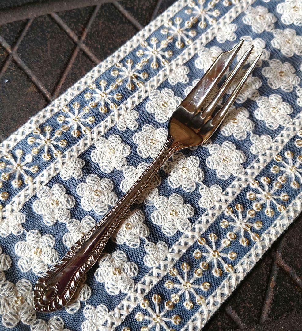 Chinacraft of London ケーキフォーク 6本 銀 ビンテージ