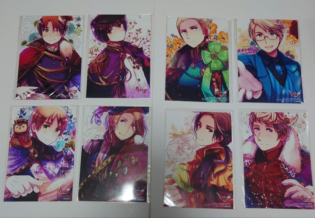 ヘタリア CD購入特典ポストカードコンプリートセット