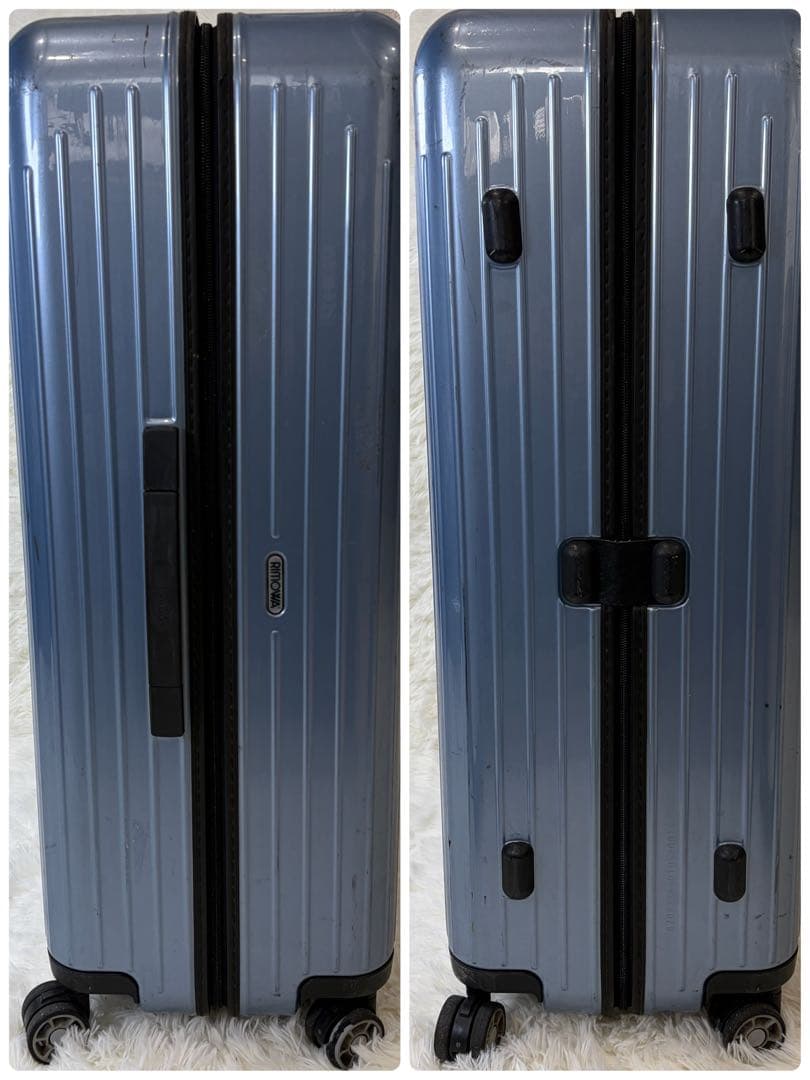 RINOWA サルサエアー 80L 4輪 TSAロック アイスブルー 大容量 - メルカリ