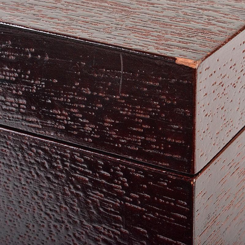 溜柿合ヘギ目　七宝蒔絵　茶箱　京焼　加藤昌山造　茶碗　棗など　八点　VR6757