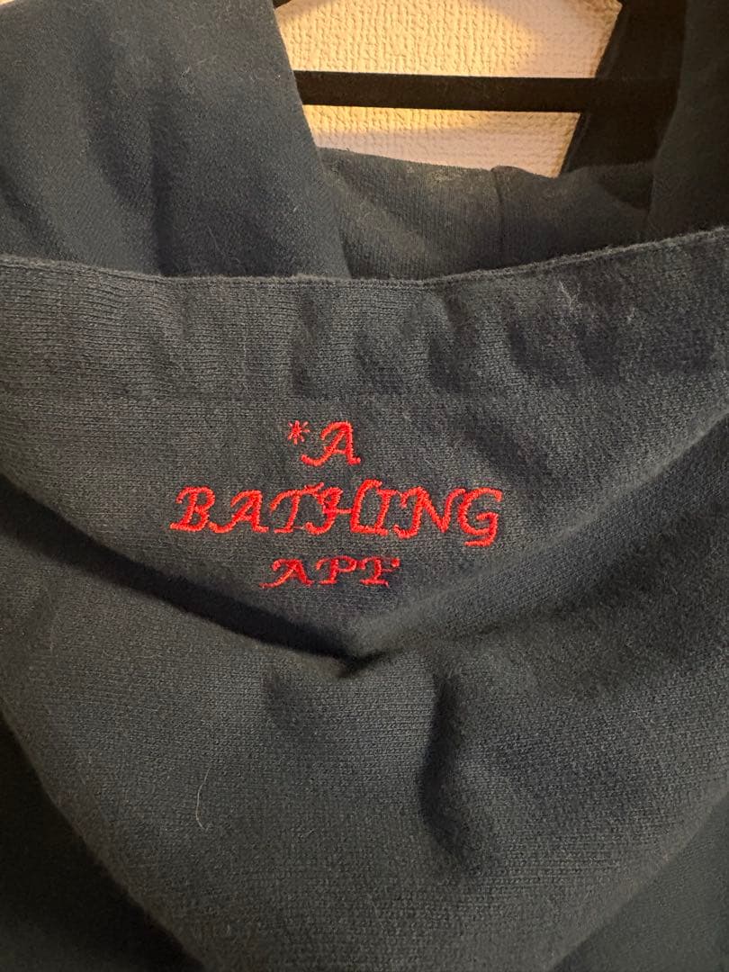 A Bathing Ape ネイビー パーカー サイズL